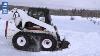 4 skid steer tire snow plowing tires and wheels, fits Bobcat, New Holland, Case