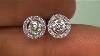 Sale Real Diamond Stud Earrings 2.16 Karat Rose Gold SI1 54139355