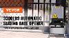Auto Sliding Gate Opener Electric Driveway Gates Opener 600KG with Remote Control